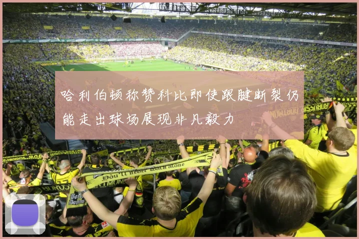 哈利伯顿称赞科比即使跟腱断裂仍能走出球场展现非凡毅力