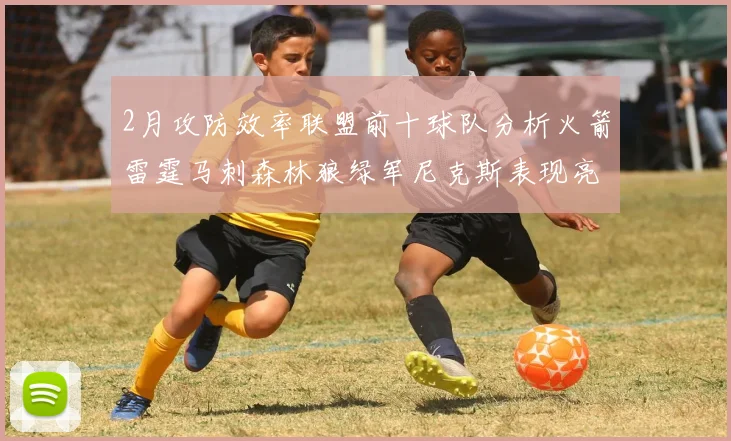 2月攻防效率联盟前十球队分析火箭雷霆马刺森林狼绿军尼克斯表现亮眼